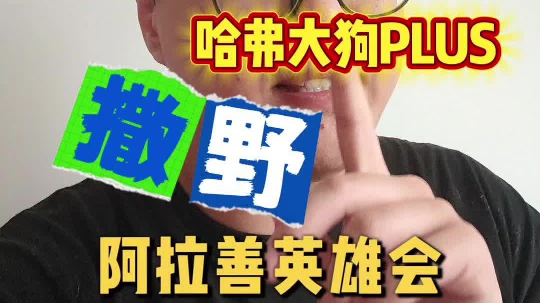 哈弗大狗PLUS去阿拉善英雄会撒野了，怎么做到的？