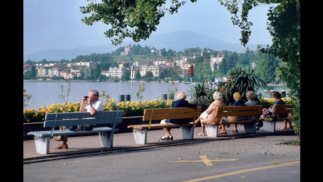 老相册：瑞士风景，1980年