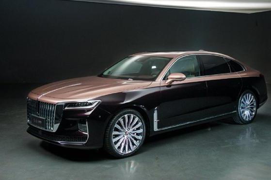 造型奢华大气/或于六月份上市 红旗H9正式下线