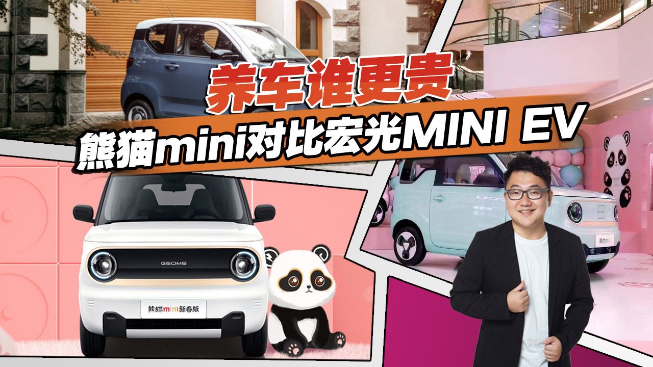 熊猫mini对比宏光MINI EV，养车成本分析？差距有点大