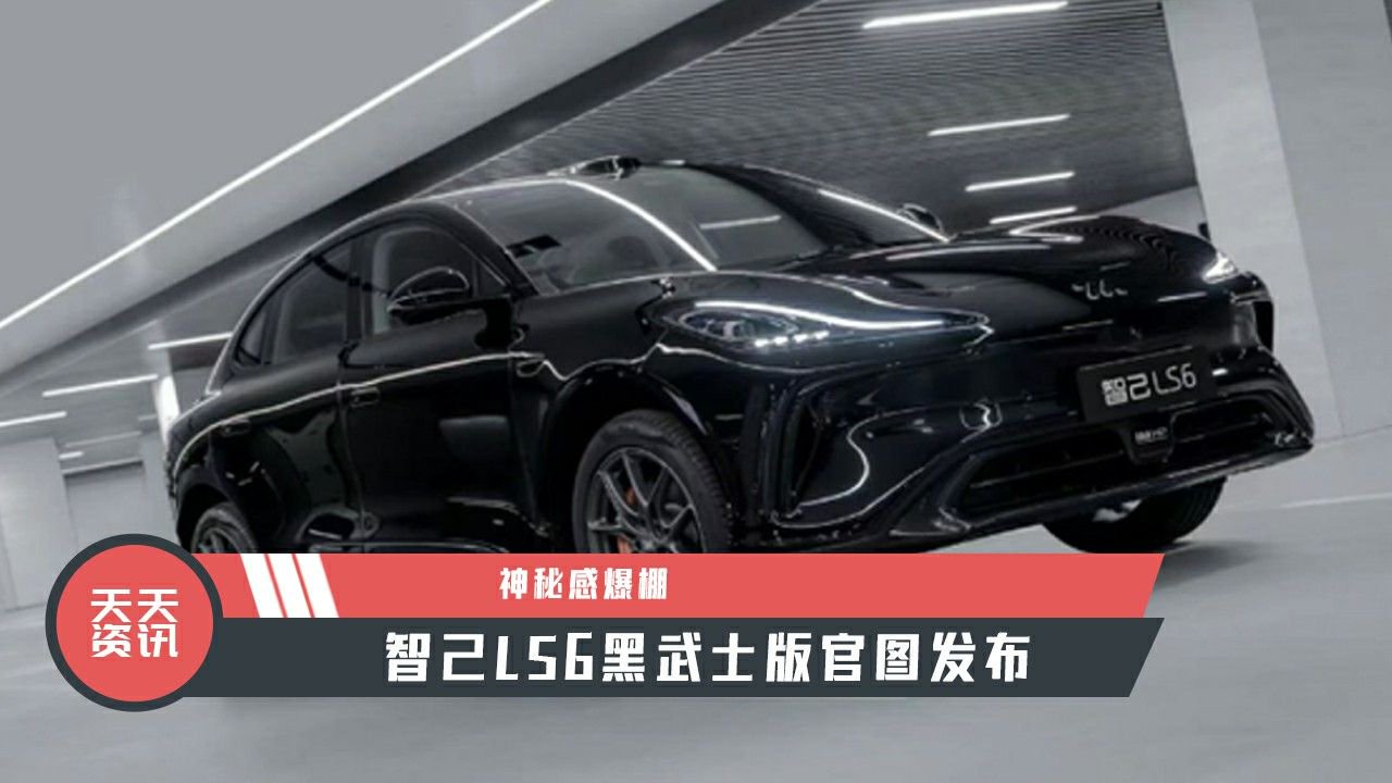 【天天资讯】神秘感爆棚，智己LS6黑武士版官图发布