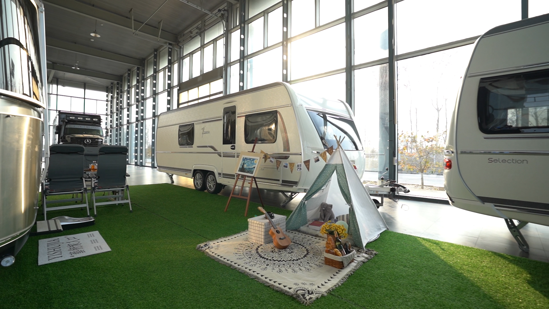 带你走进拖挂房车的世界，展厅现车实拍