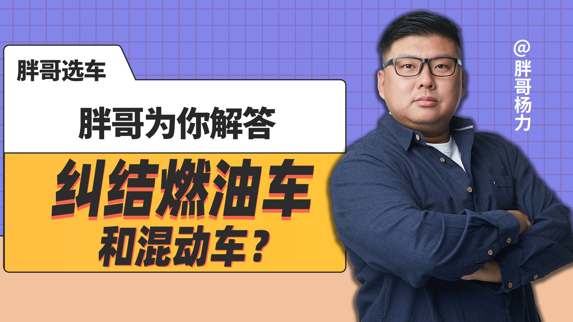 《胖哥选车》纠结燃油车和混动车？胖哥为你解答