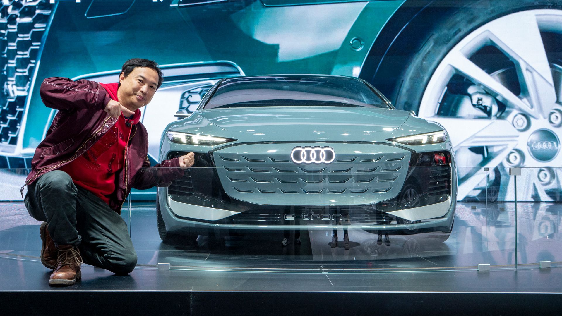 A6 Avant e-tron抢先看！奥迪PPE平台确实不简单~