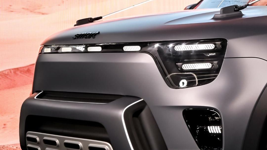 打卡全新smart 5概念车，自带户外移动影院，观众都看呆了！