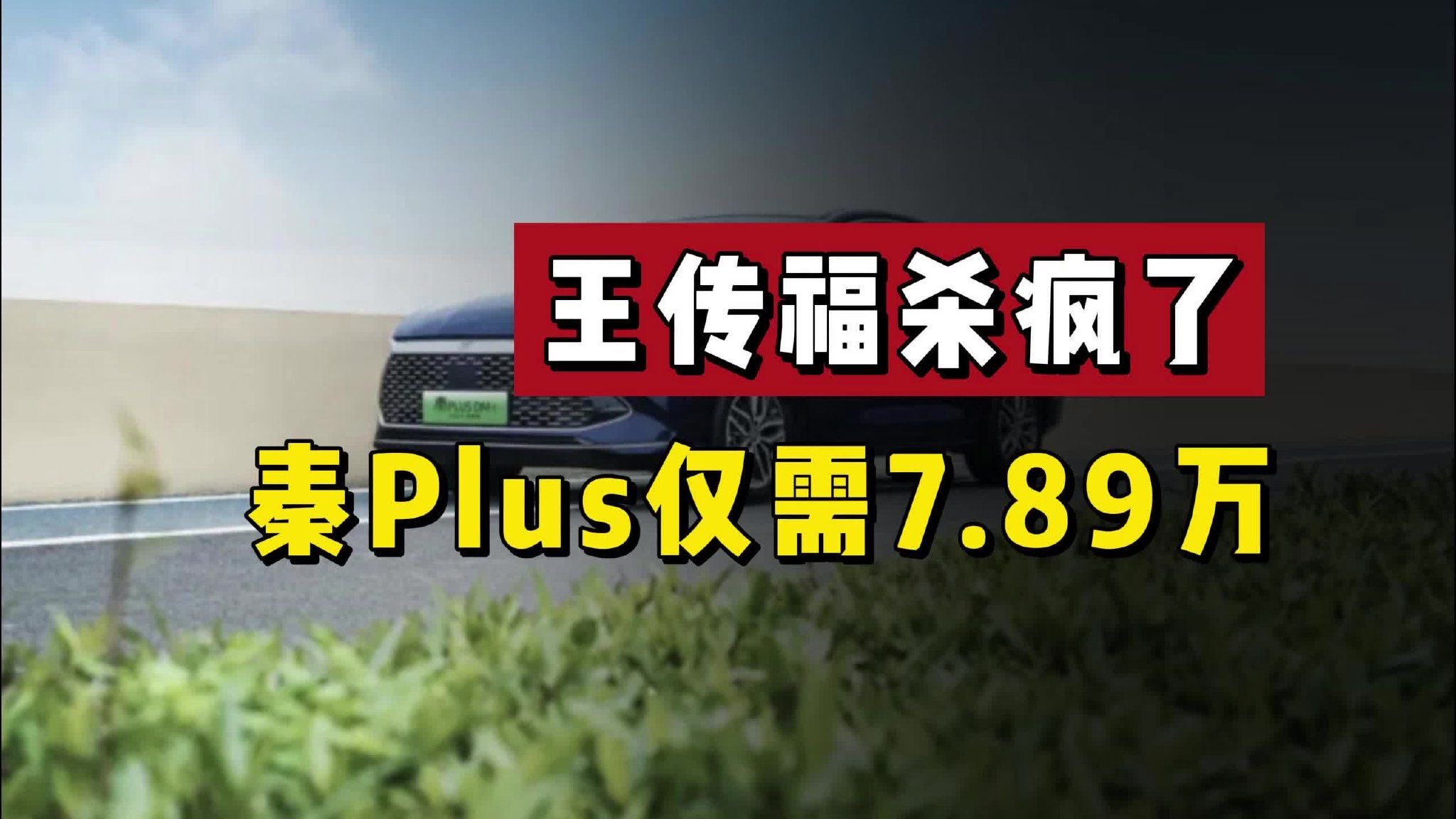 王传福杀疯了，春节后降价第一枪！比亚迪秦杀入7万元价格区间