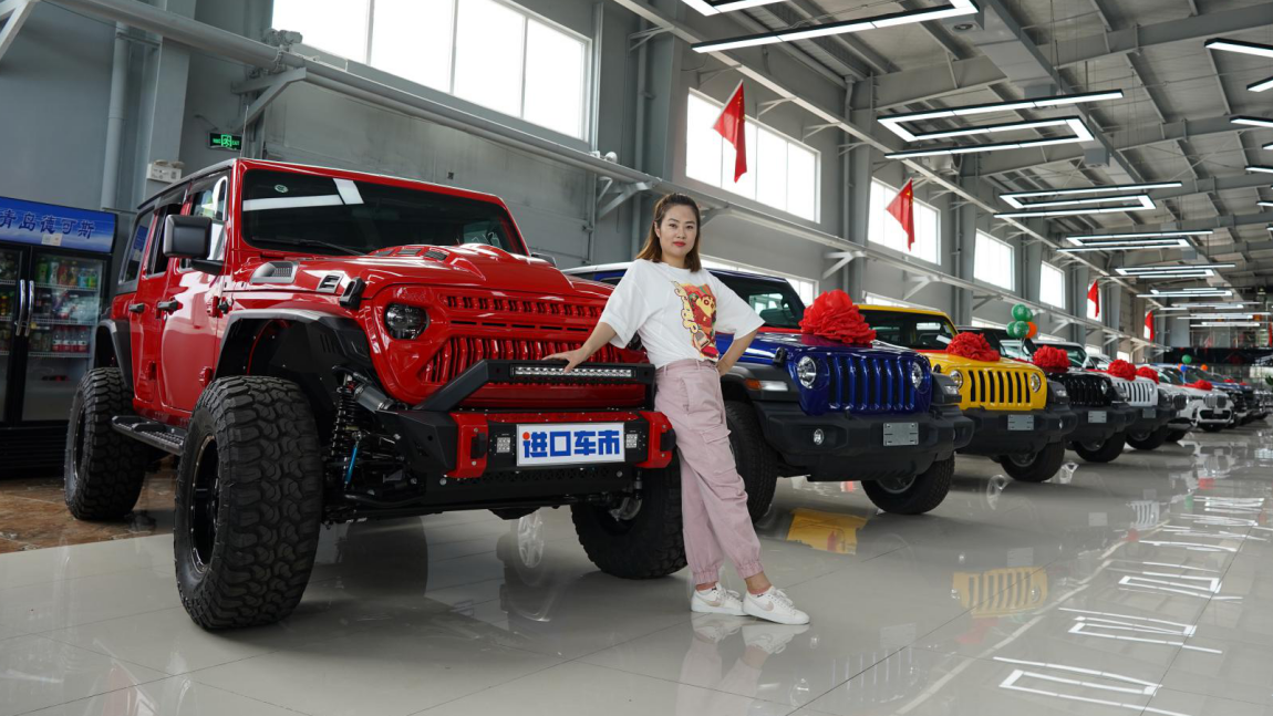 20款牧马人现车实拍 改装版配置解读 更凶悍更有气势