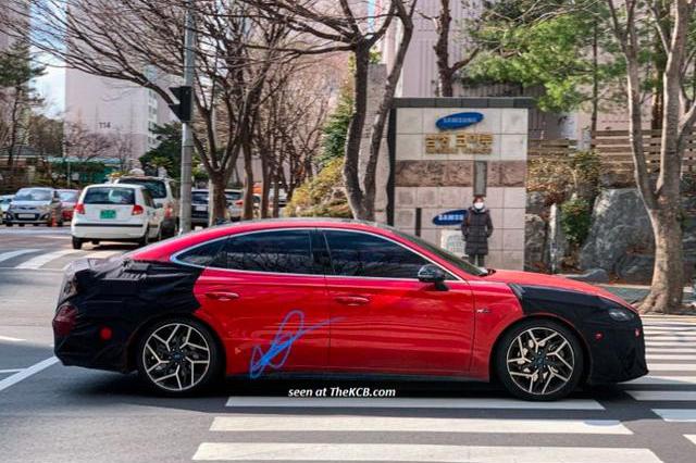 搭运动套件/或于5月20日正式发布 全新现代索纳塔N-Line谍照曝光