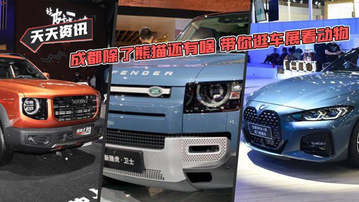 【天天资讯】成都除了熊猫还有啥 带你逛车展看动物