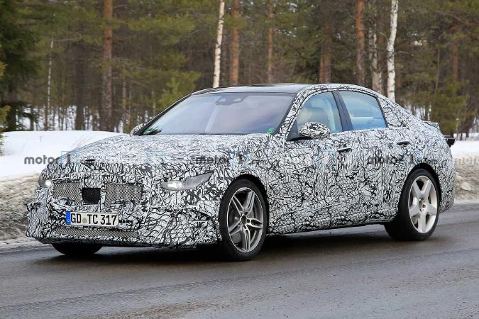 2021年发布 梅赛德斯-AMG C53路试谍照