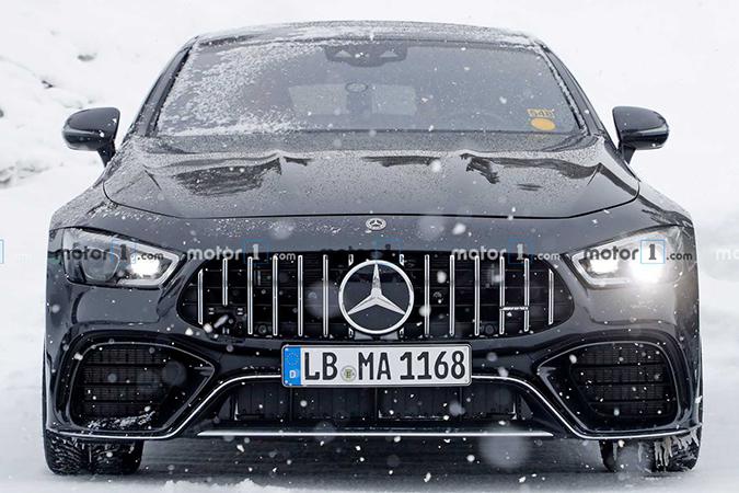 不光是大V8/AMG也要开始加电了 AMG GT 73插混版谍照曝光
