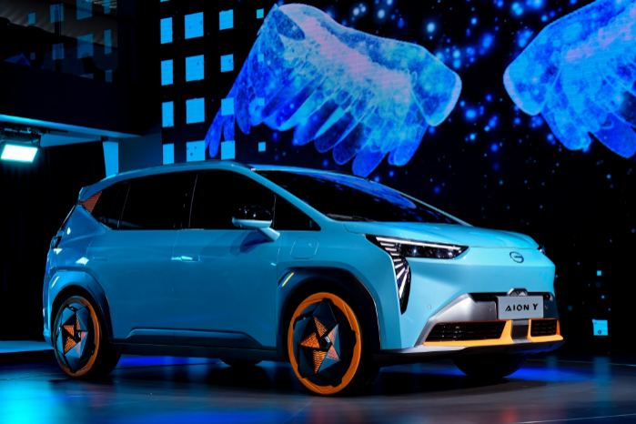 造型个性还带5G 纯电SUV埃安Y全球首发