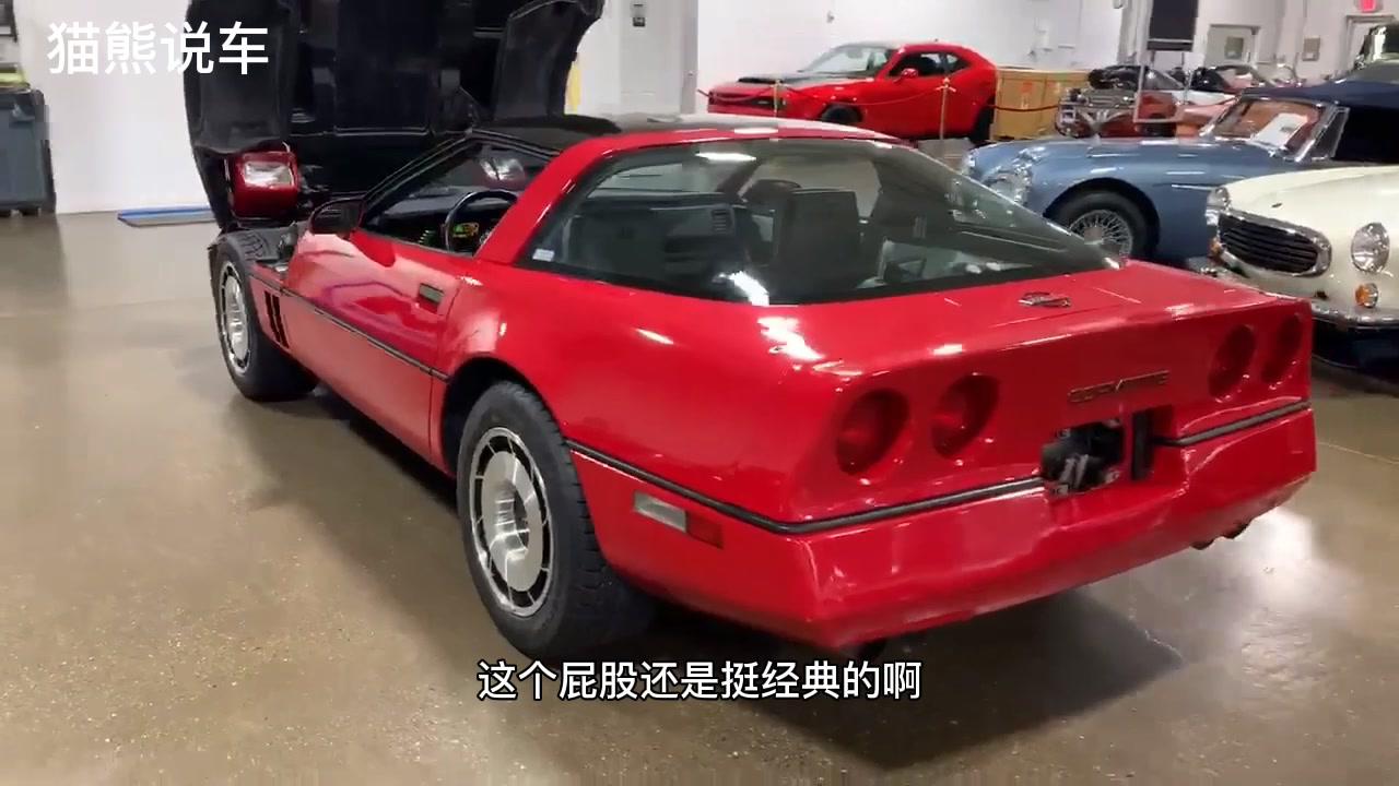 1985年的雪佛兰科尔维特C4，曾因质量差被销毁，4+3变速箱