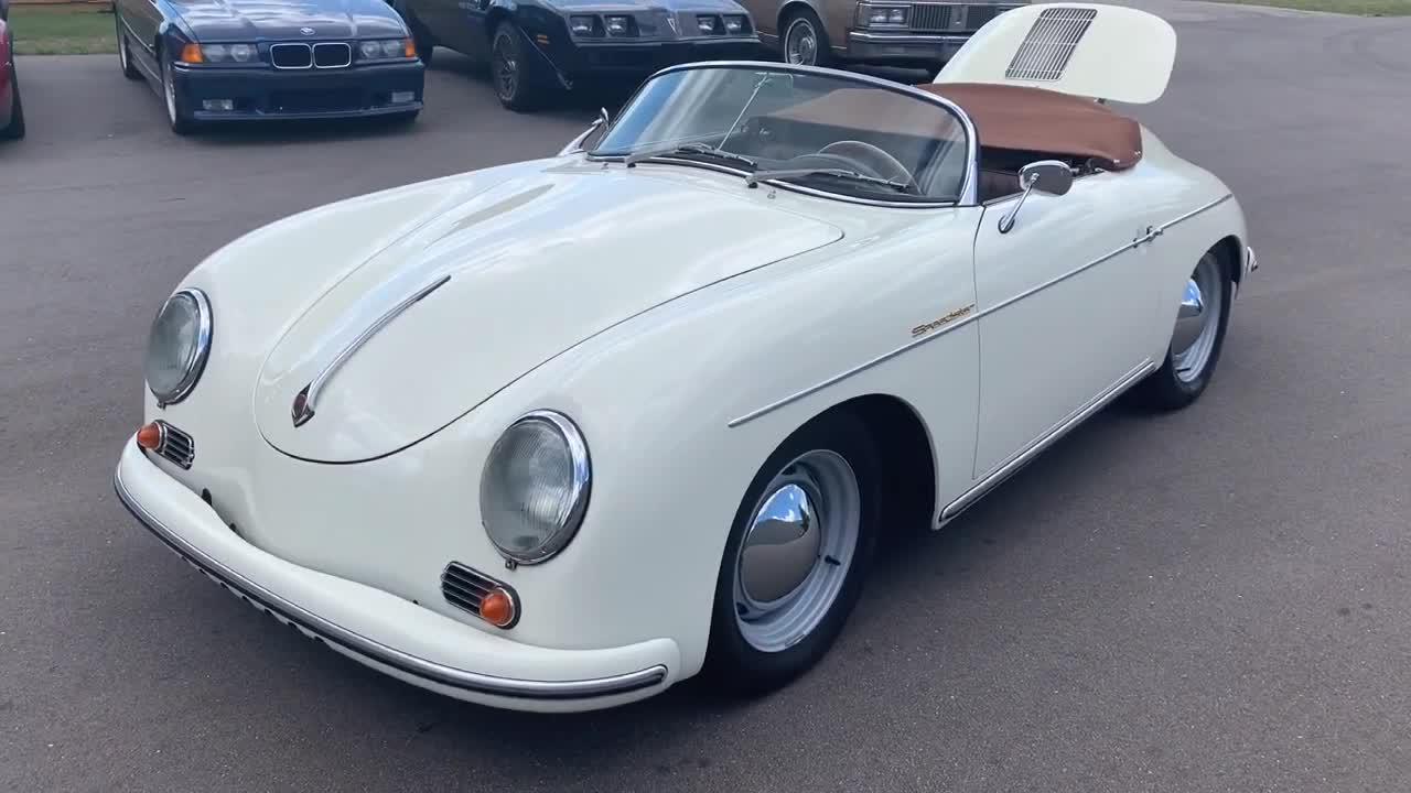 1957年的保时捷356，911的前身，生产了7万台如今还有一半能上路