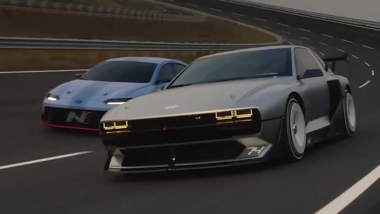 复古潮流 现代N Vision 74 EV 概念车