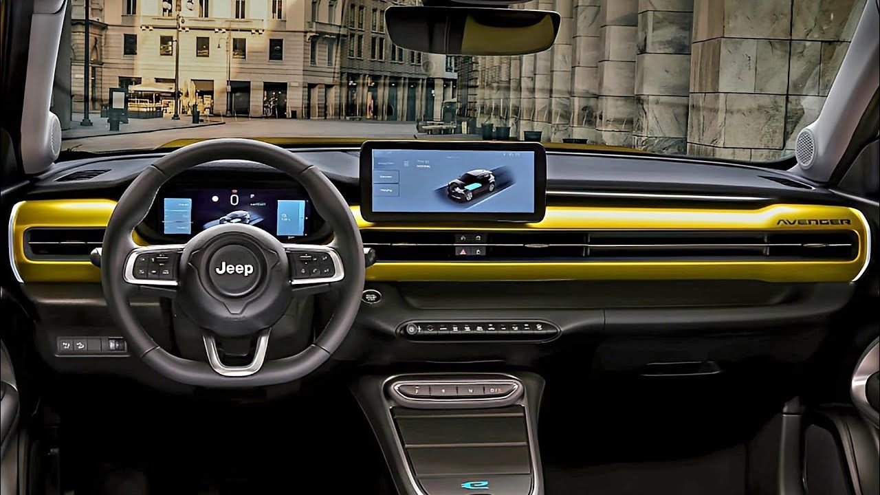 2023款吉普Avenger 内饰展示