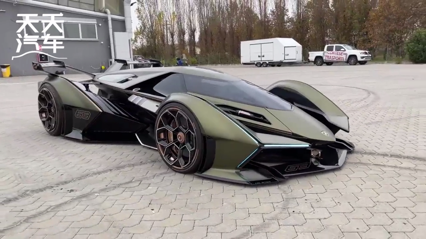 极致科幻炫酷Hypercar 兰博基尼炸裂概念车