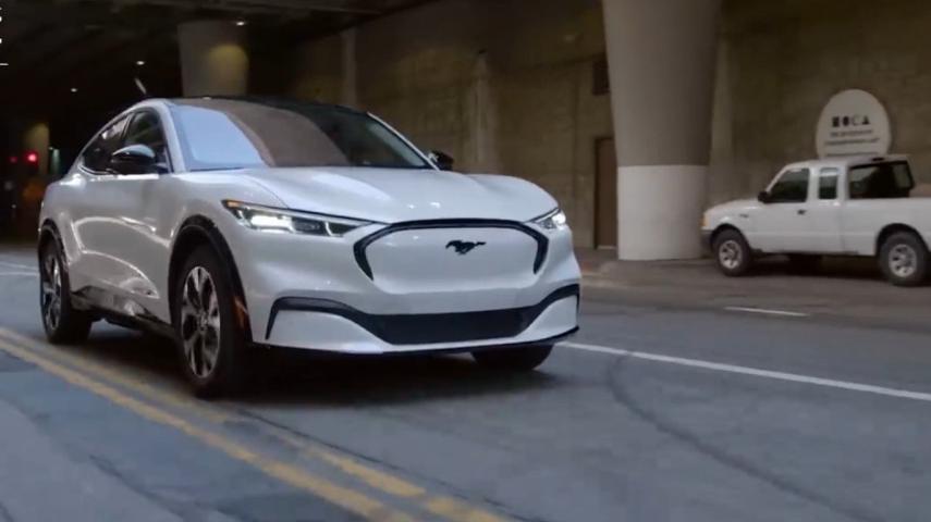 福特野马Mach-E 纯电SUV，这外观是你的菜吗