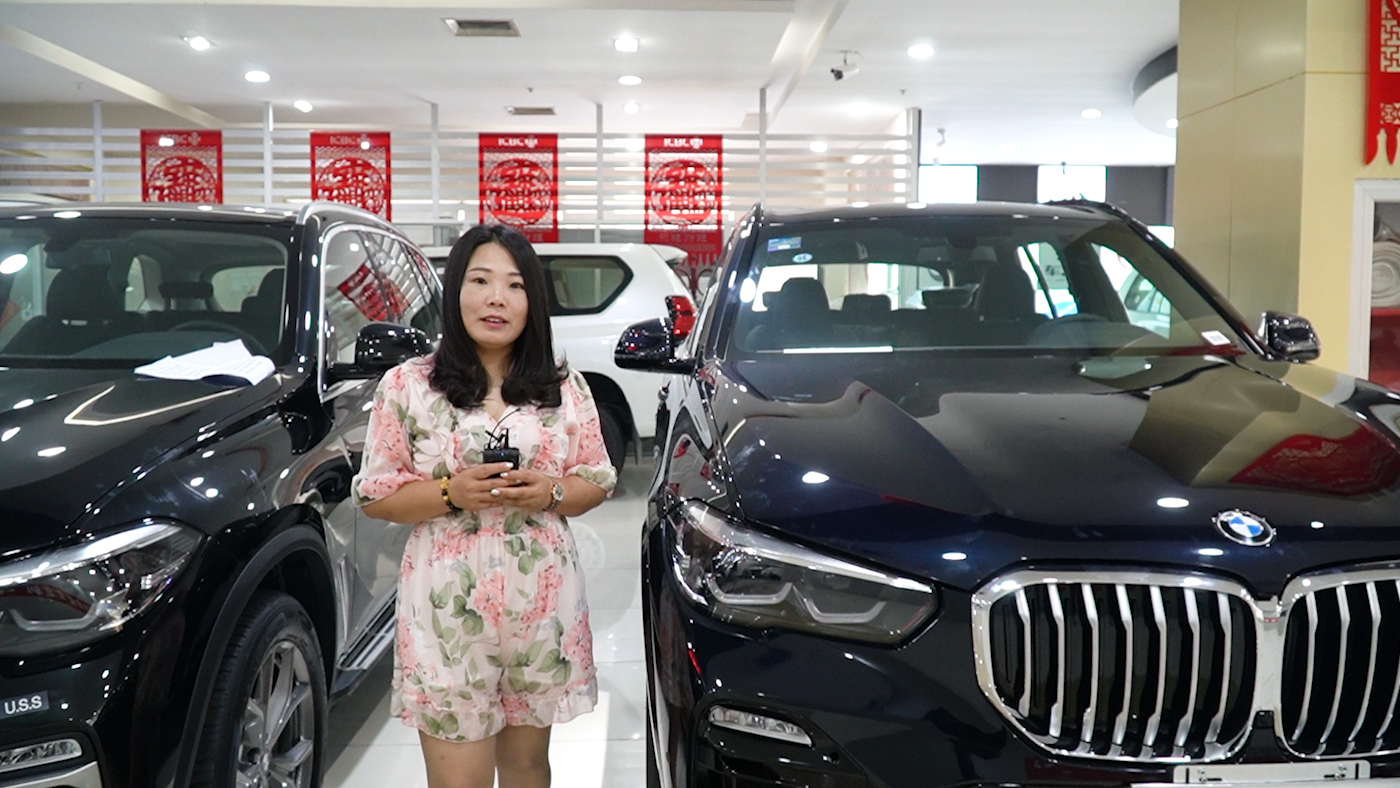 20款宝马X5现车实拍 碳蓝黑外观 豪华SUV时尚霸气