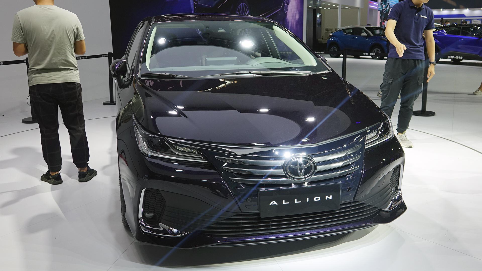 全新轿车ALLION首发，两款新能源SUV亮相，一汽丰田新车发布