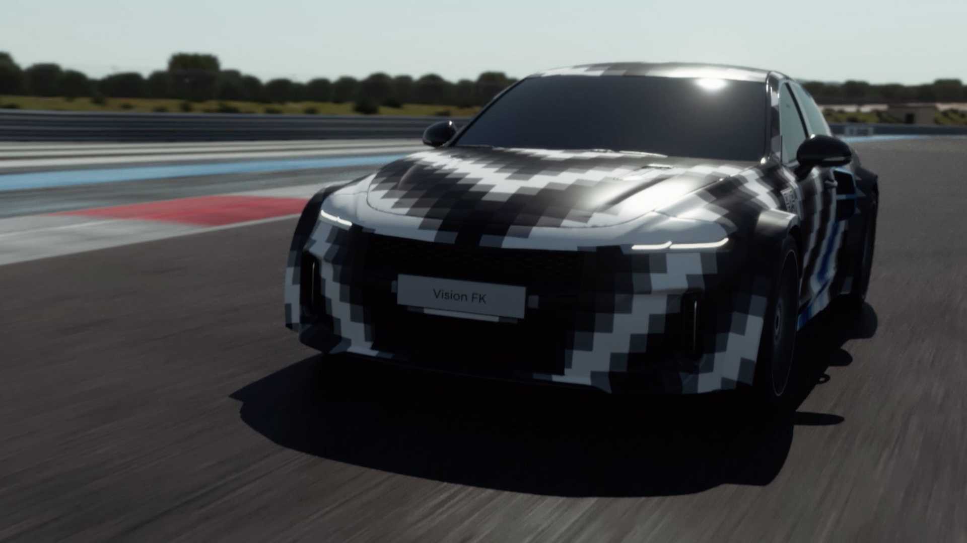 韩系氢燃料电池计划 现代Vision FK概念车