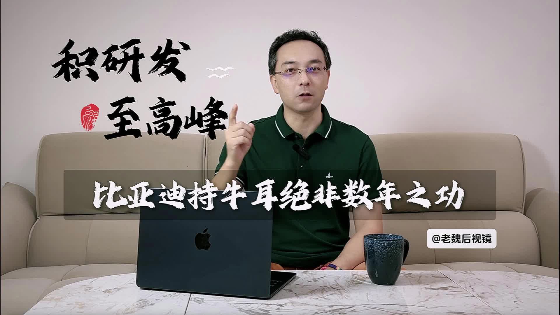 积研发至高峰，比亚迪持牛耳绝非数年之功