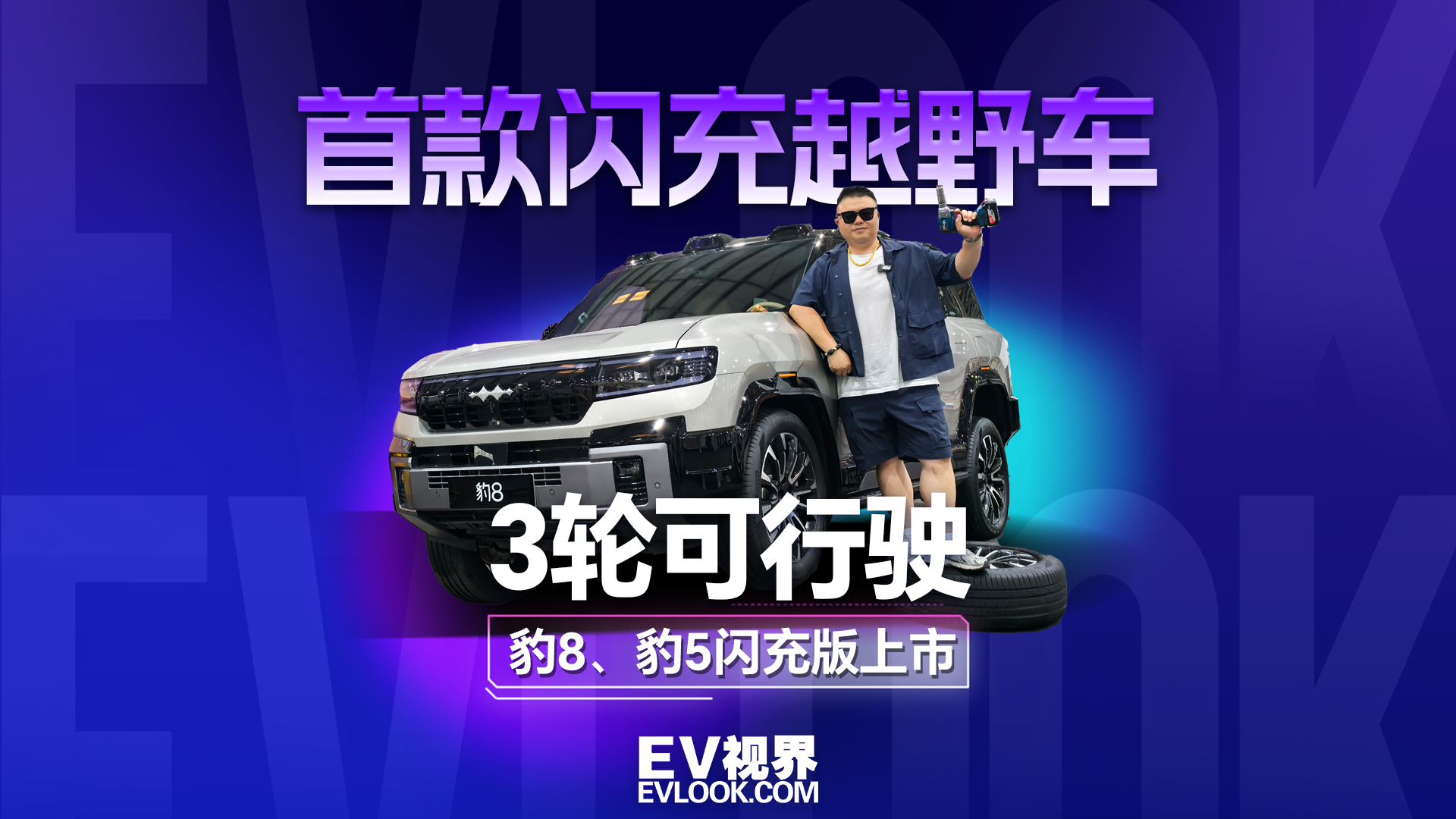 方程豹豹5 豹8闪充版上市：800V高压+9分钟极速补能