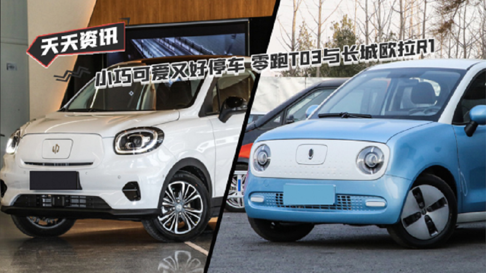 【天天资讯】小巧可爱又好停车 零跑T03与长城欧拉R1