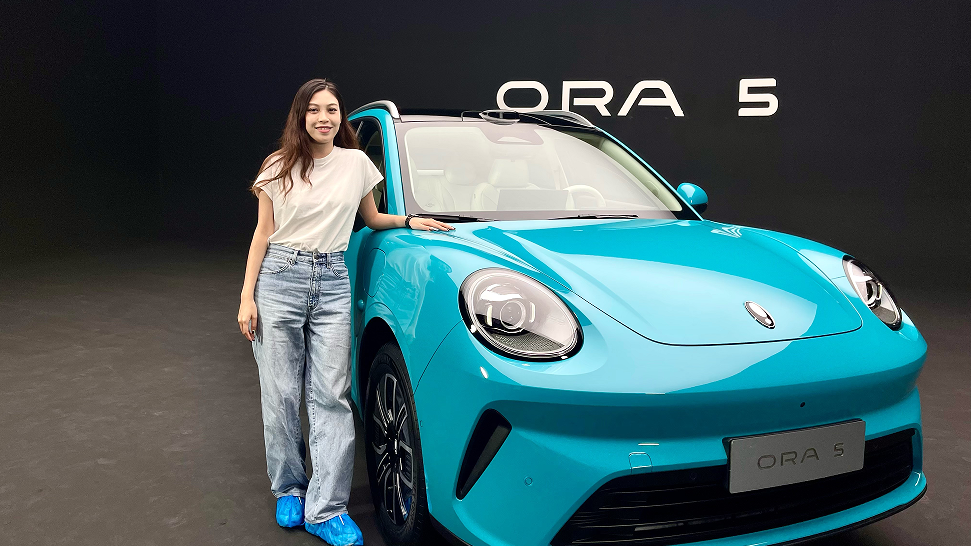 实拍欧拉5：一台A级纯电SUV竟配了激光雷达！