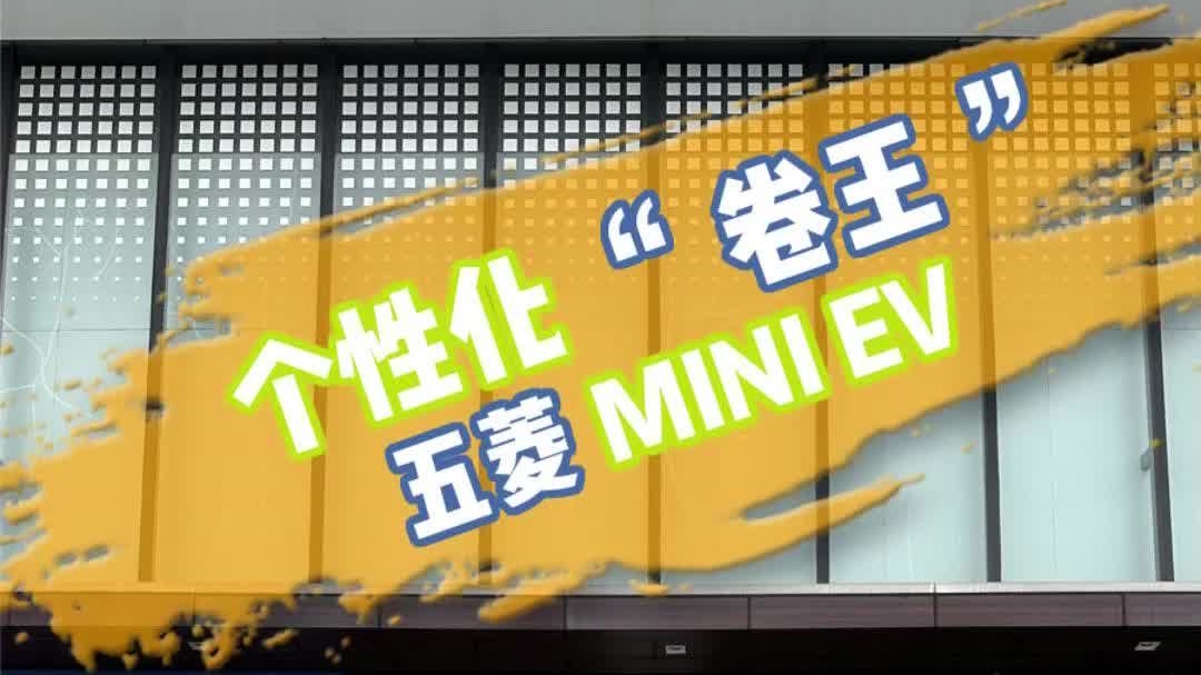 个性化“卷王” 五菱MINI EV