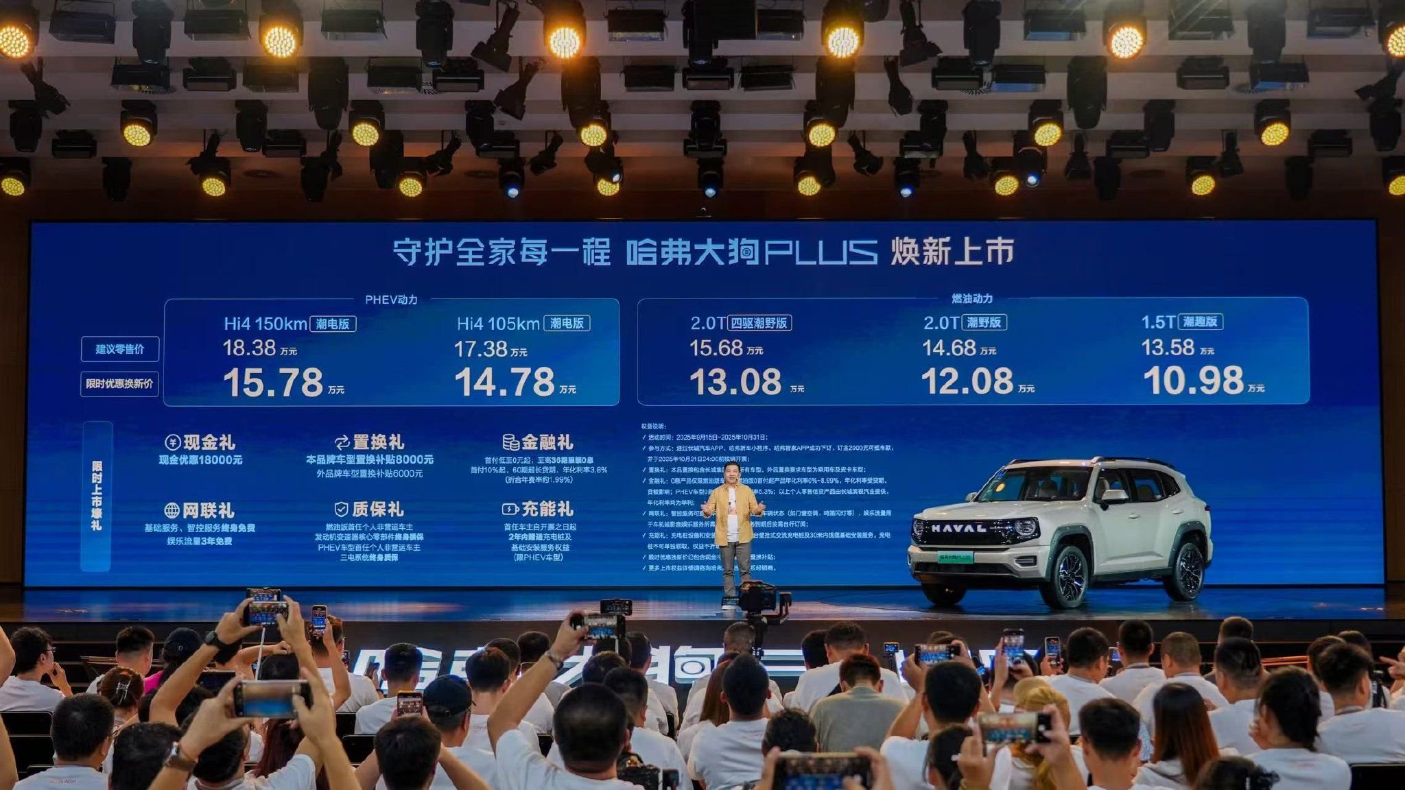 10.98万起！哈弗大狗PLUS开启家庭泛越野新时代！