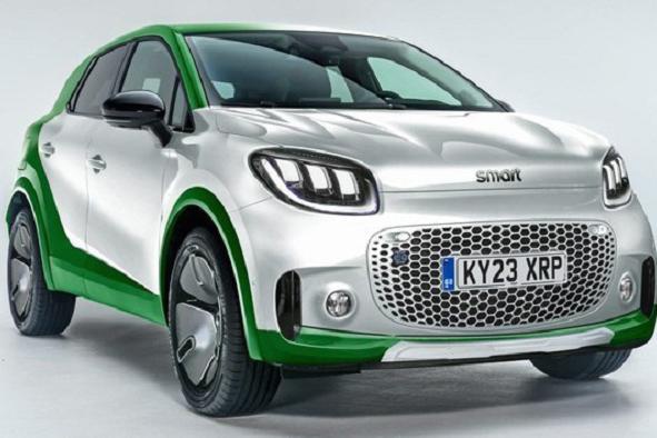 小巧精致 拼色车身 smart全新概念车将于9月慕尼黑车展发布