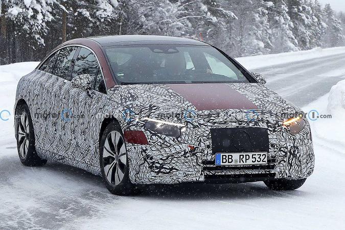 奔驰EQS最新谍照曝光 续航或超700公里 有望2021上海车展发布