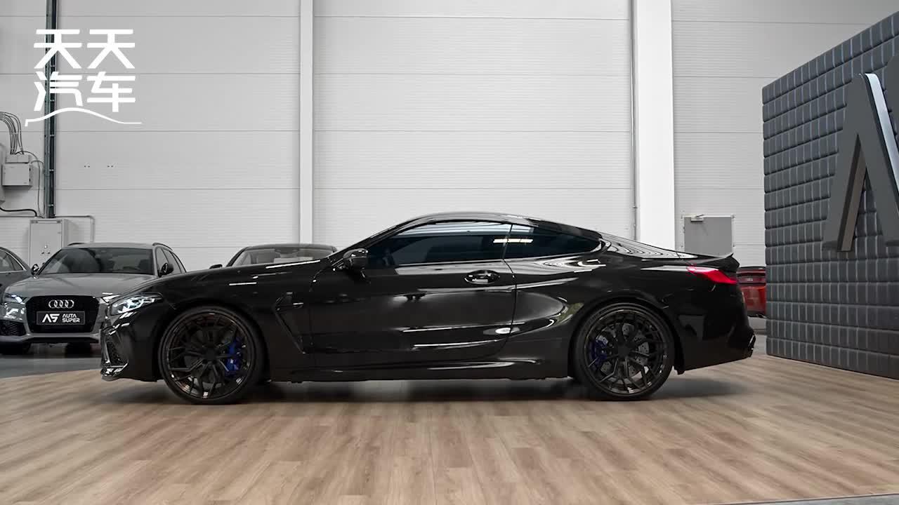 极端动态的情况下也可以转换为无与伦比的方向稳定性 BMW M8