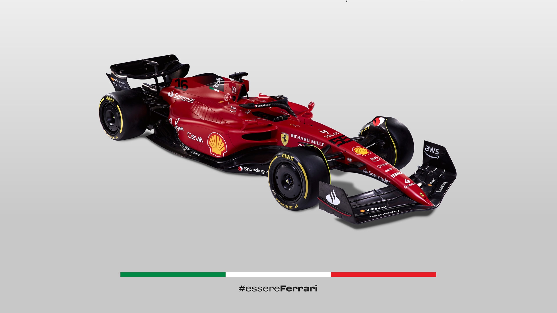 新赛季新征程 法拉利f1-75 赛车__财经头条