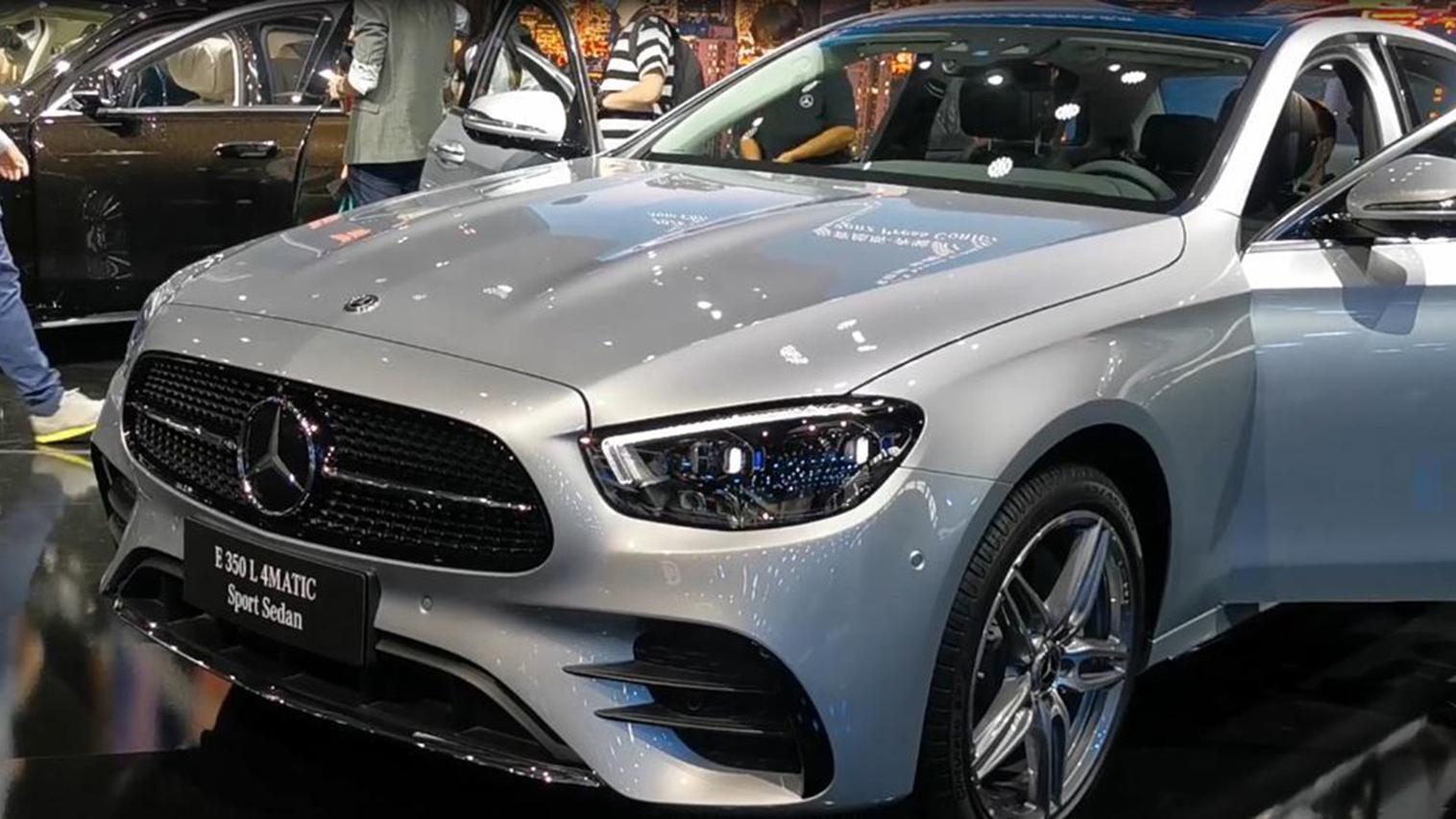 新车快讯｜对标新款5系，新款奔驰E级亮相北京车展，43.08万起售