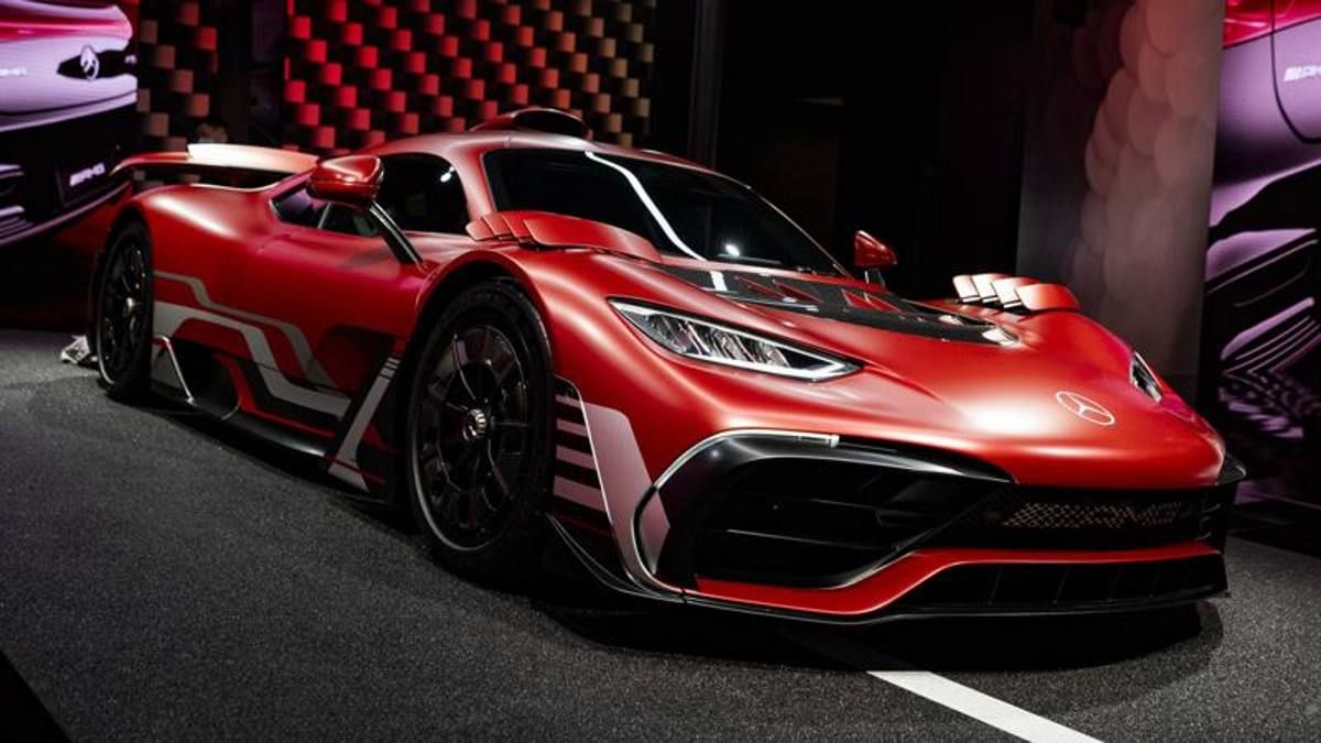 正式量产 奔驰AMG ONE