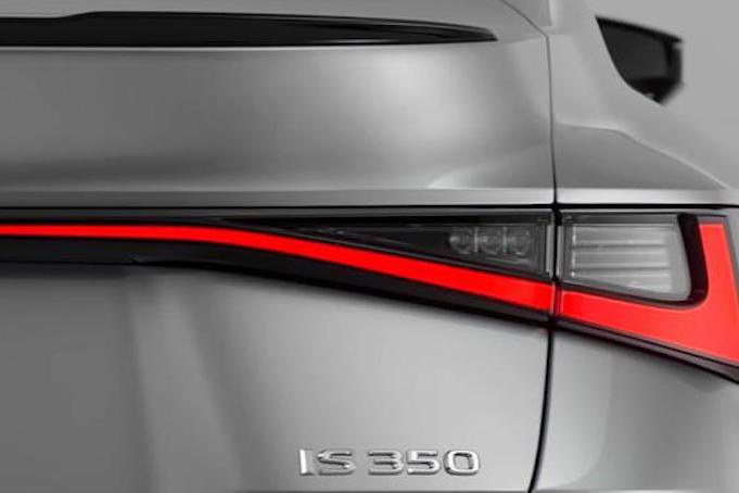 全新雷克萨斯IS外观细节曝光 6月16日亮相