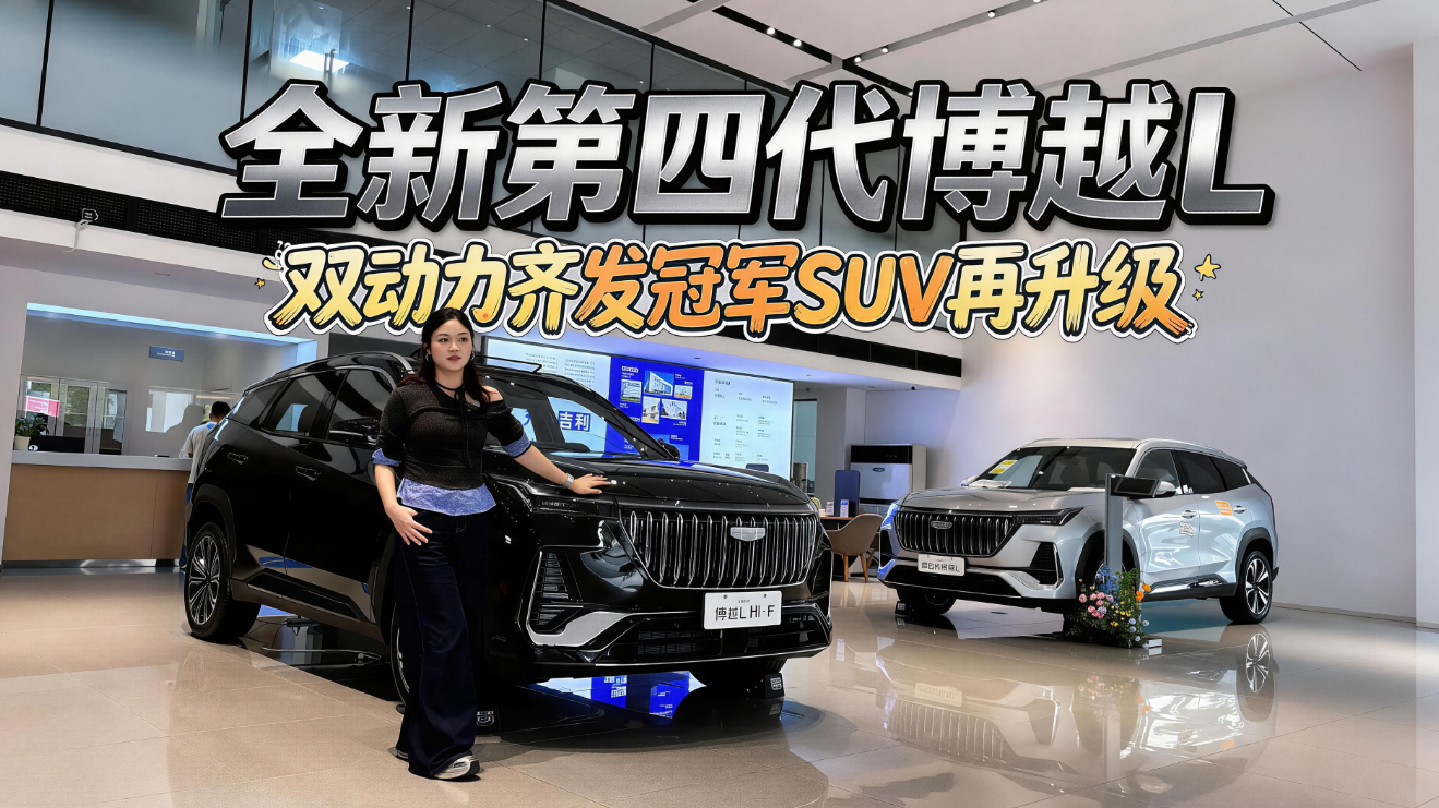 越级体验还能享7重冠军权益？全新第四代博越L这波太狠了