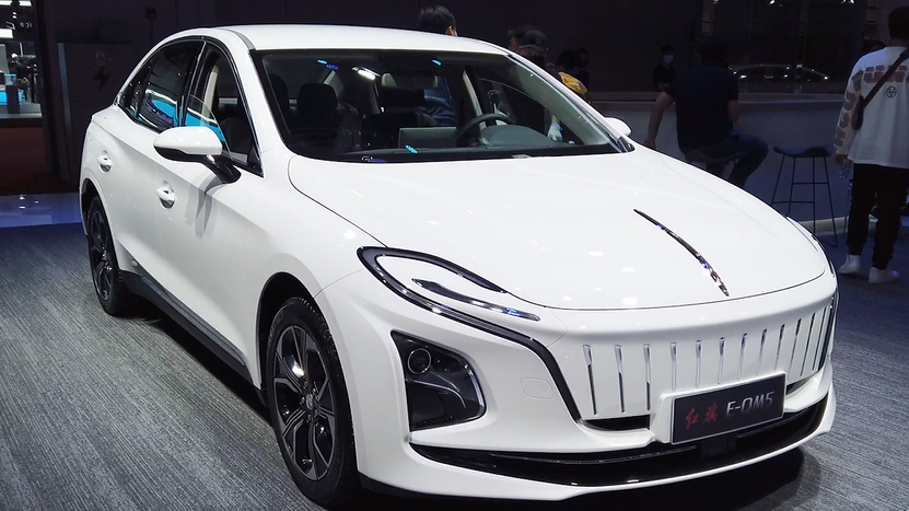 出行定制纯电动专车你见过吗？红旗E- QM5亮相上海车展