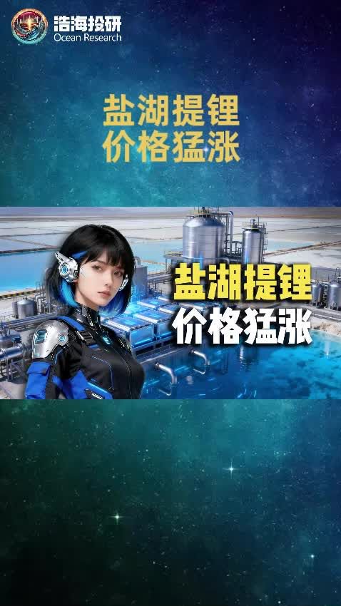 一分钟带你了解盐湖提锂：成本优势凸显，行业迎来黎明