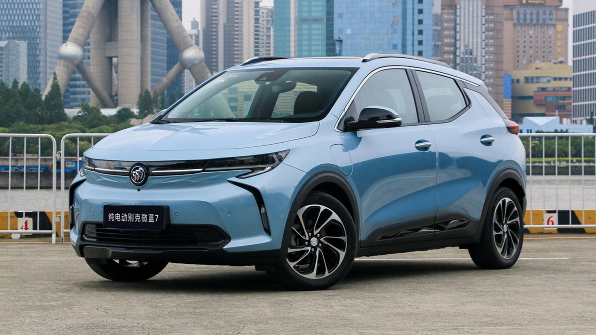 别克首款纯电动SUV—微蓝7来了，长续航、大空间，售价不到20万