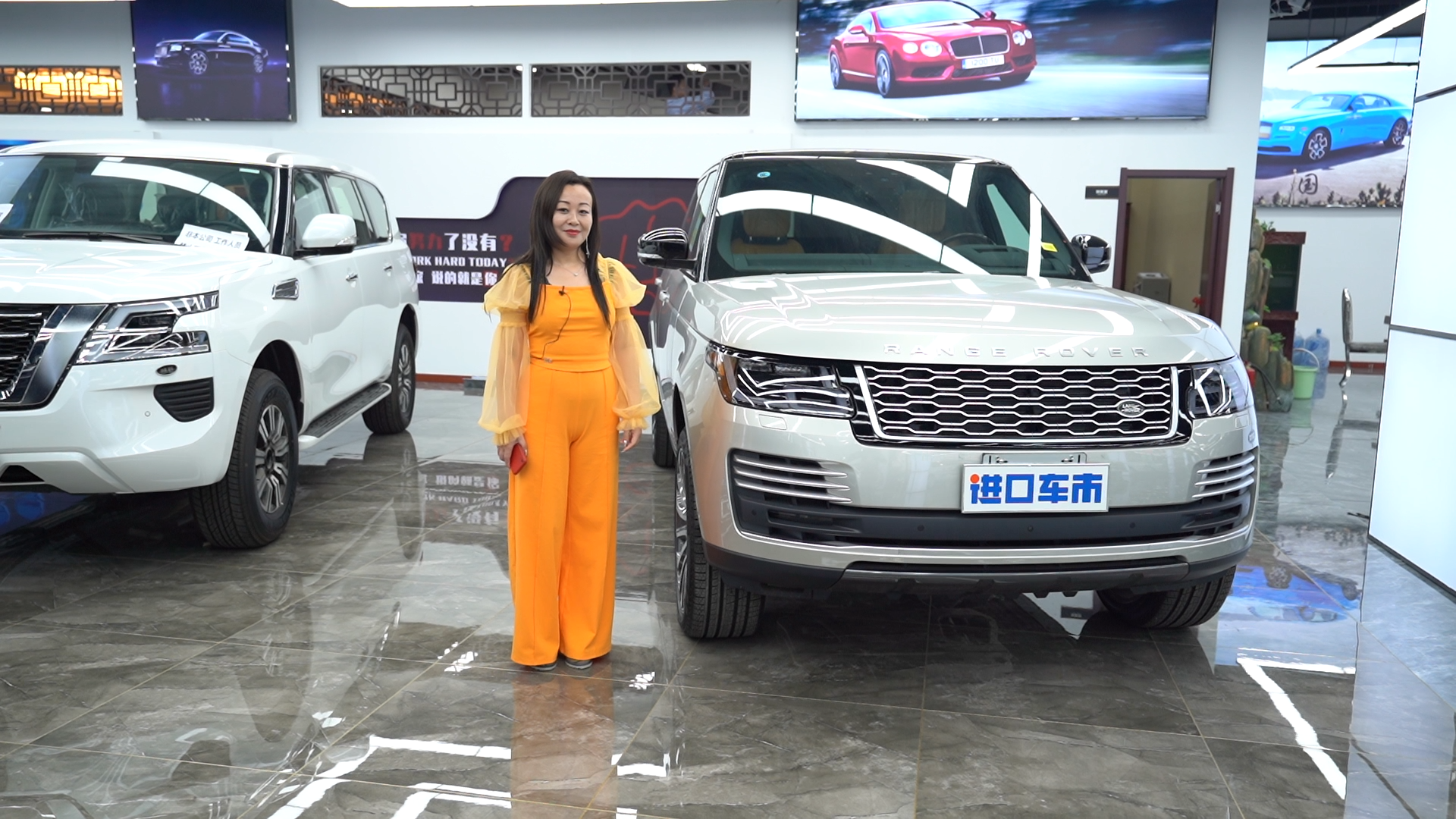 路虎5.0创世加长 车身5.2米 超豪华SUV王者