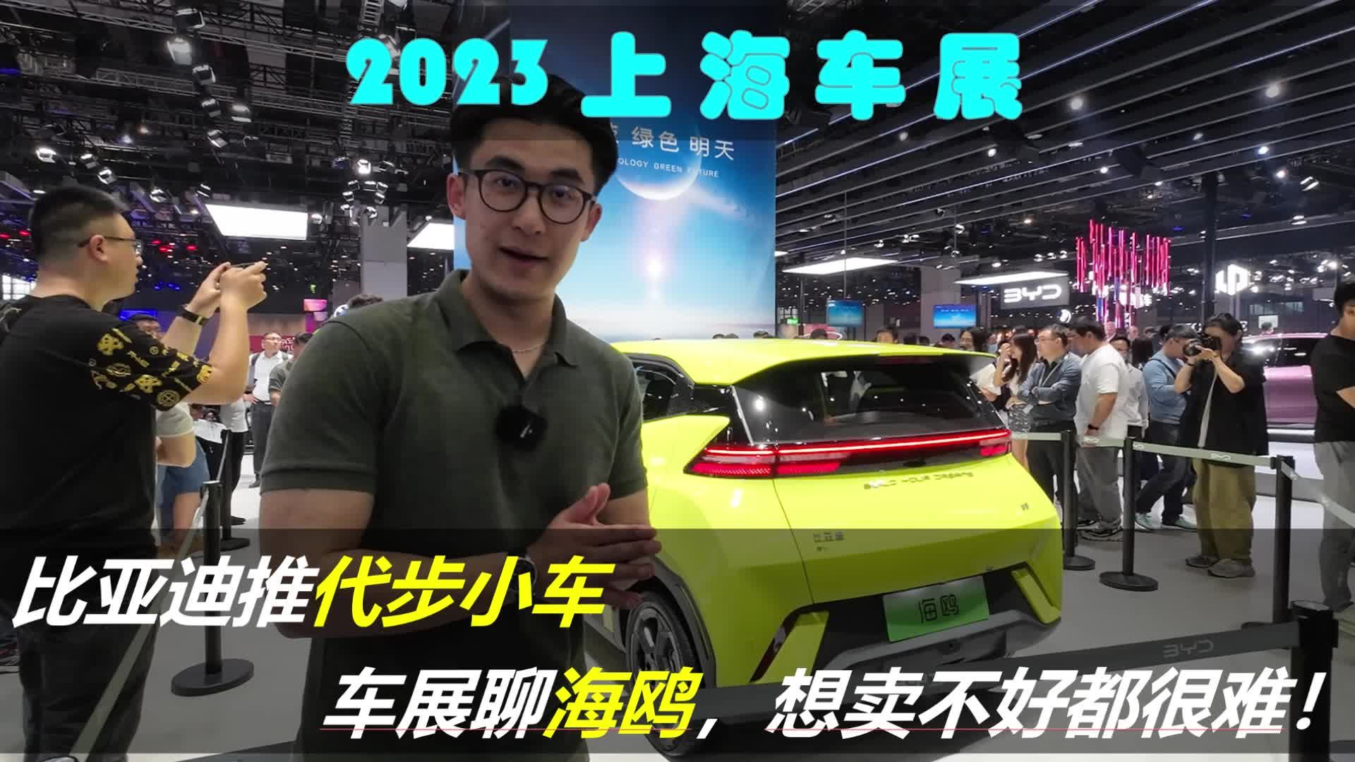 比亚迪推代步小车，车展聊海鸥，想卖不好都很难！