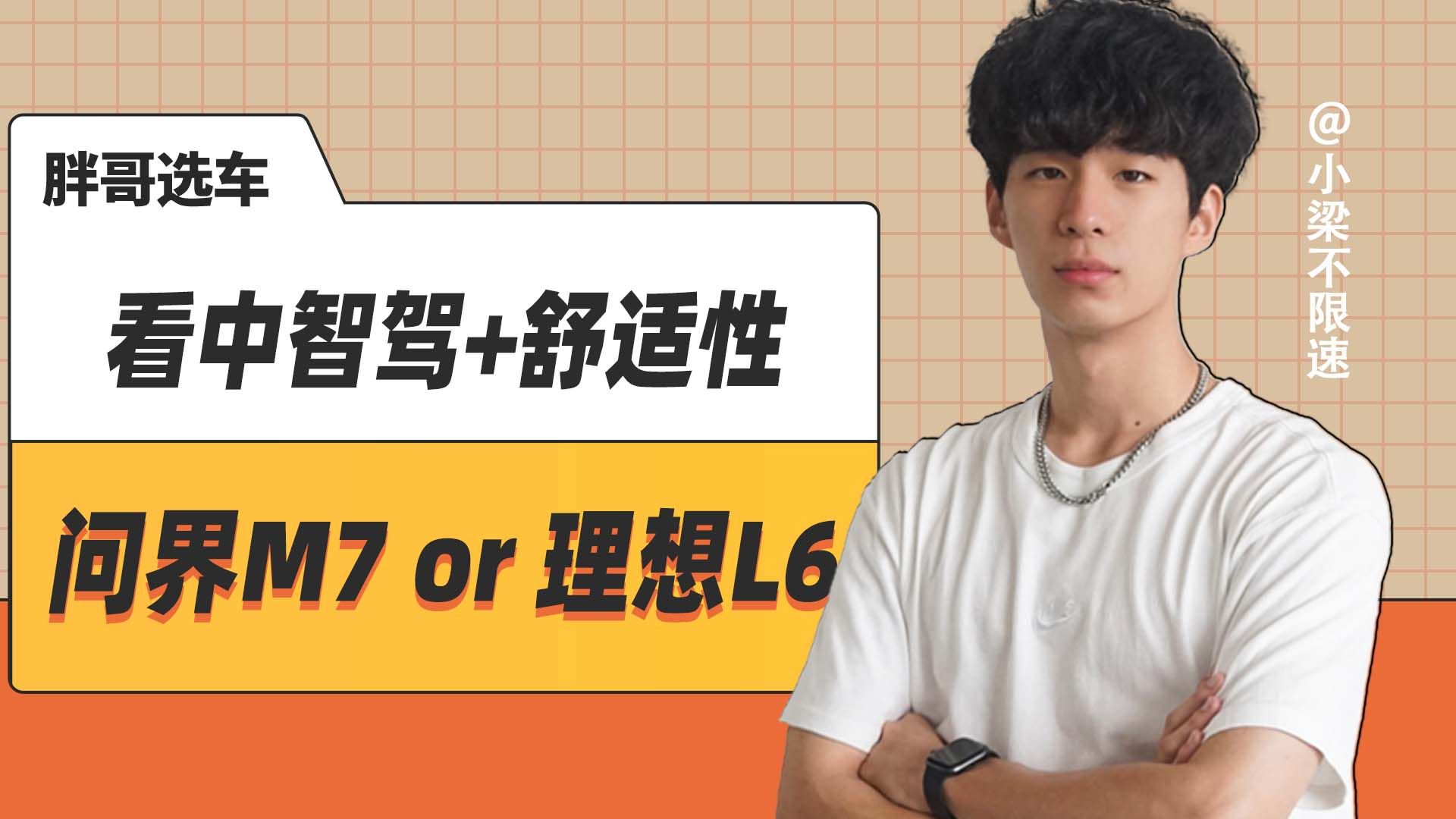 看中智能驾驶和舒适性，问界M7和理想L6怎么选？