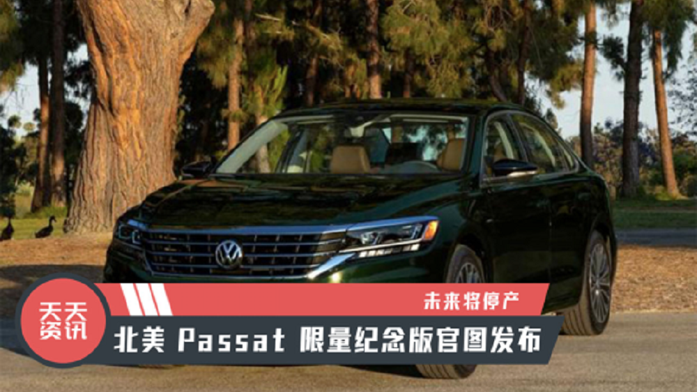【天天资讯】未来将停产，北美 Passat 限量纪念版官图发布