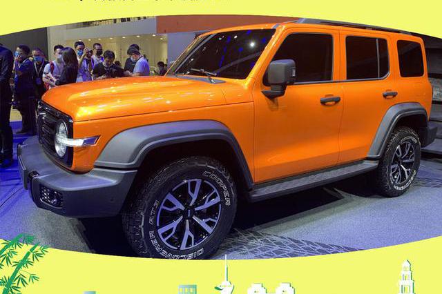 2020成都车展坦克300实拍解析 硬派越野风