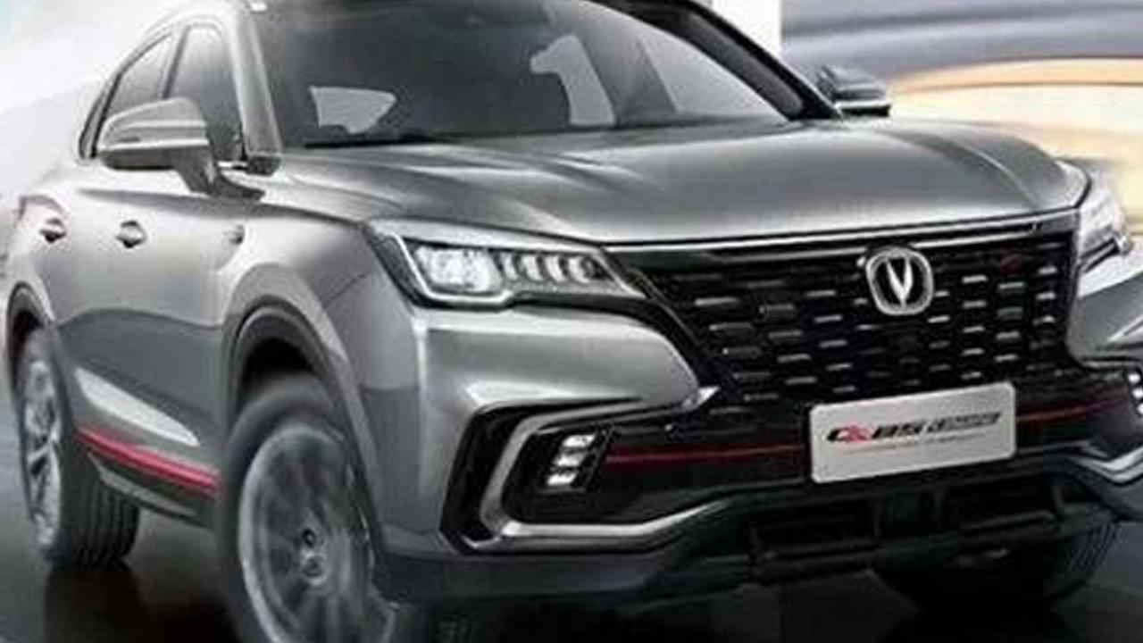 2021款长安CS85 COUPE官图亮相，或将于本月底正式上市