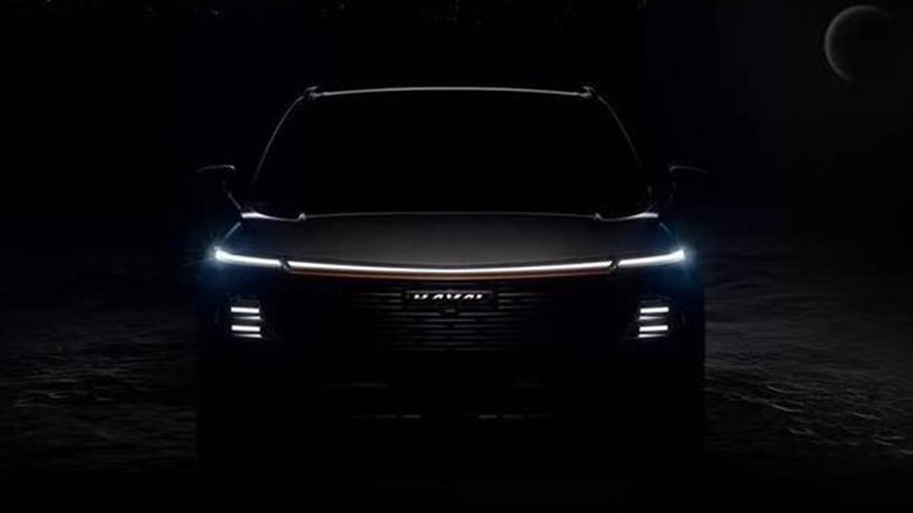 新车快讯｜哈弗新旗舰SUV预告图曝光，上海车展亮相，年内上市