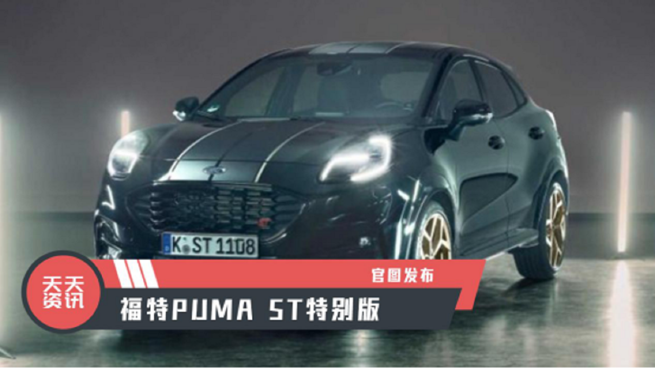 【天天资讯】福特PUMA ST特别版官图发布